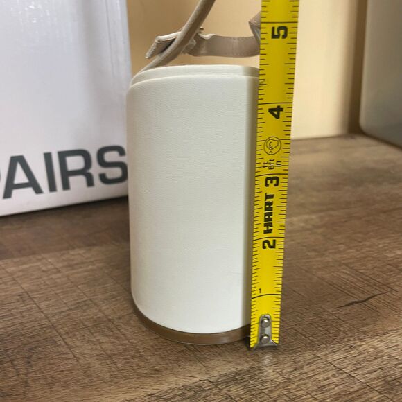 Size 8.5 NIB Dream Pairs off White Platform Open Toe Heels shoes - Picture 5 of 8